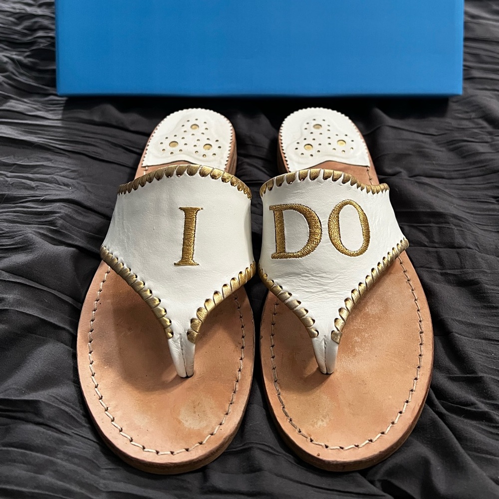 Jack Rogers I Do Womens Wedding sandals